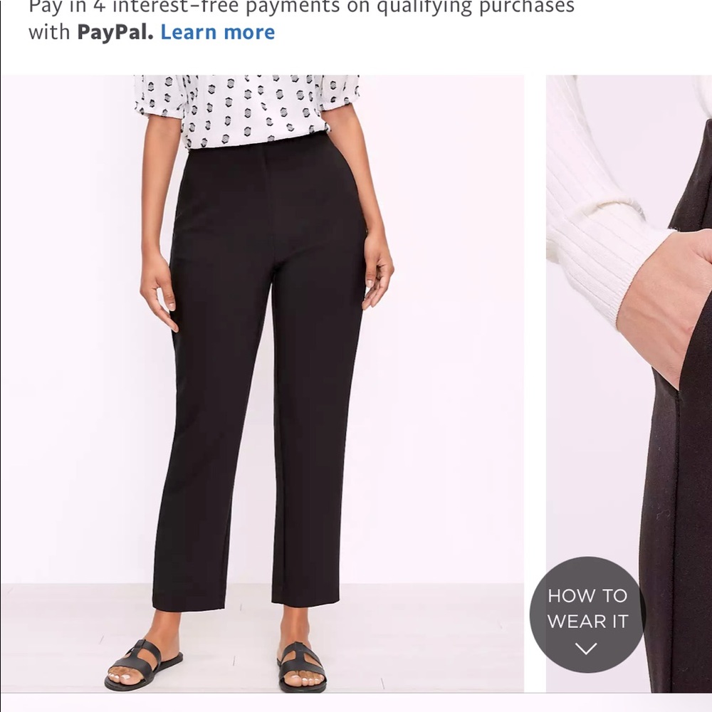 ☀️July sale☀️*LOFT* slim pants in curvy fit